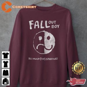 Fall Out Boy So Much (For) Stardust Smiley T-Shirt