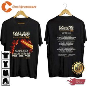 Falling In Reverse The Popular Mons Tour 98Rockfest 2023 Shirt