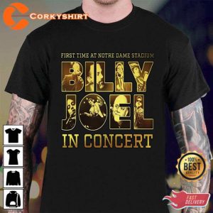 First Time At Notre Dame Stadium Billy Joel In Concert Unisex T-Shirt