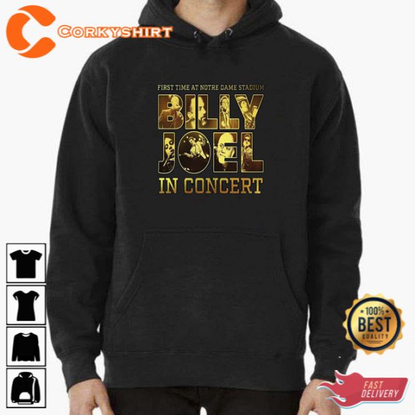 First Time At Notre Dame Stadium Billy Joel In Concert Unisex T-Shirt