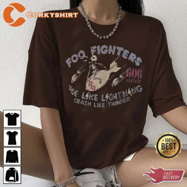 Foo Fighters Studio 606 Vintage Style Shirt Print