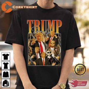 Former President Donald Trump 2024 Homage Tshirt
