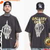 Gallery Dept Skeleton Middle Finger Dupe Trendy 2 Sides Shirt
