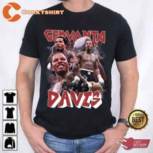 Gervonta Davis Tank Boxing Rap 90s Unisex Tee Shirt