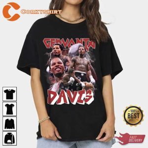 Gervonta Davis Tank Boxing Rap 90s Unisex Tee Shirt