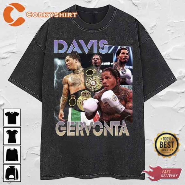 Gervonta Davis Win Over Ryan Garcia Vintage Washed T-Shirt