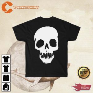 Gojira The Mega-Monsters Tour Skull Crewneck T-Shirt