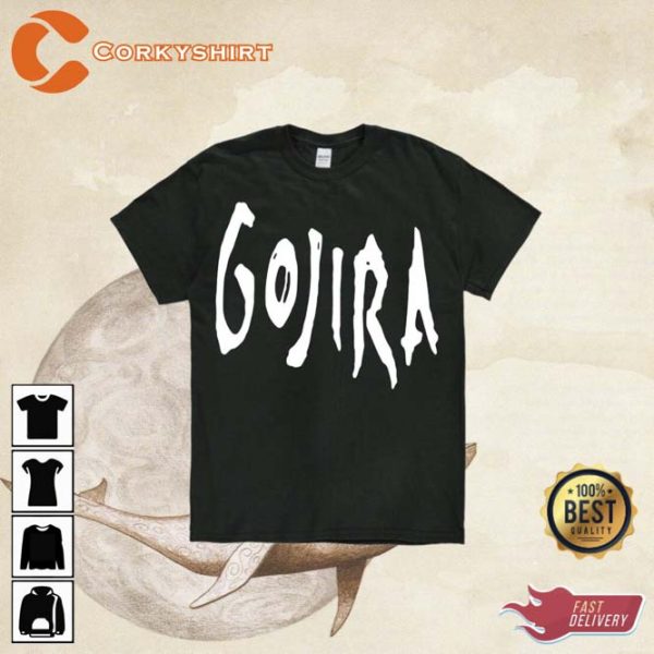 Gojira The Mega-Monsters Tour Skull Crewneck T-Shirt