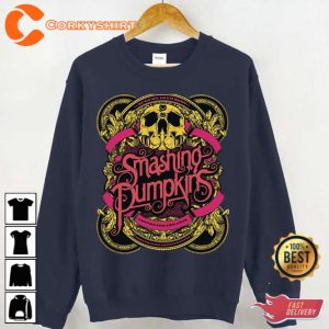 Golden Skull The Smashing Pumpkins Unisex Sweatshirt Gift For Fan