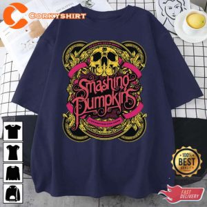 Golden Skull The Smashing Pumpkins Unisex Sweatshirt Gift For Fan
