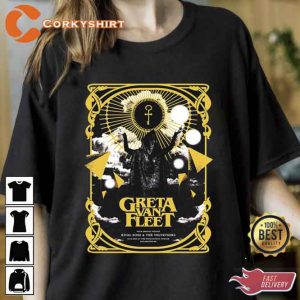 Greta Van Fleet Band Concert Tour Dates Shirt