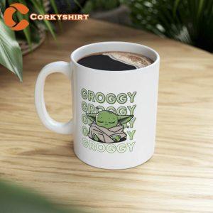 Groffy Mandaloriann Baby Yoda SW Movie Ceramic Coffee Mug