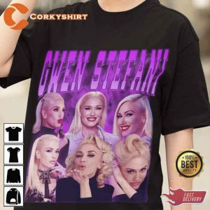 Gwen Stefani Fashion Designer Vintage Print 90’s T-Shirt