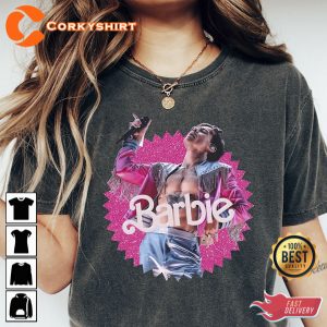 Harry Styles Barbie Comfort Color Come On Let's Go Party Shirt