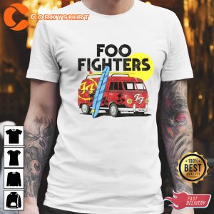 Hawaii Truck Fighters Rock Band But Here We Are Foo Album Shirt
