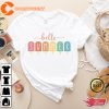 Hello Summer Tee Shirt Printing Ice Cream Summer Holiday Clothes