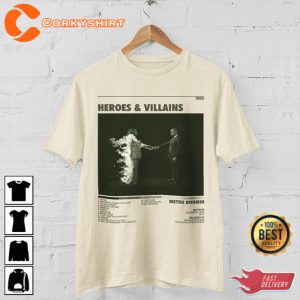 Heroes and Villains Metro Boomin Album Tracklist Shirt