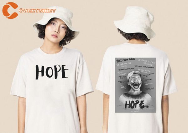 Hope Album Tour NF Rapper 2 Sides Crewneck Shirt