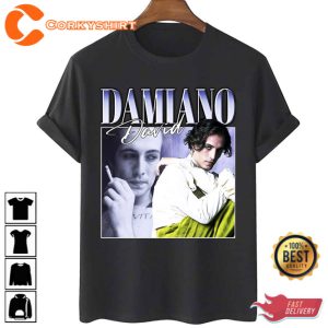 I Love Maniano David Maneskin Band Homepage Retro Unisex Sweatshirt