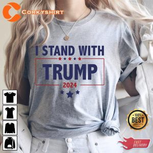 I Stand With Trump Take America Back Republican Shirt