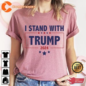 I Stand With Trump Take America Back Republican Shirt