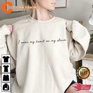 I Wear My Heart On My Sleeve Rod Wave Sweatshirt and Hoodie