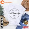 I Will Trust In You Lauren Daigle Lyrics Womens Christian T-Shirt