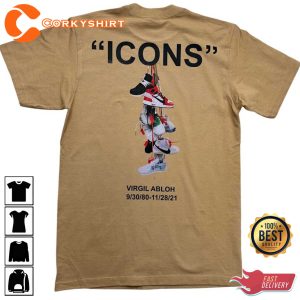 Icons Hoodie Inspired By Virgil Abloh X N1ke Top Ten Collab Shirt