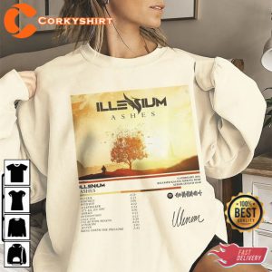 Illenium Ashes Album Tracklist Shirt Gift For Fan
