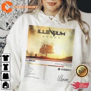 Illenium Ashes Album Tracklist Shirt Gift For Fan