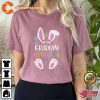 Im The Gannny Bunny Mimi Easter Day Happy Easter Bunny Shirt