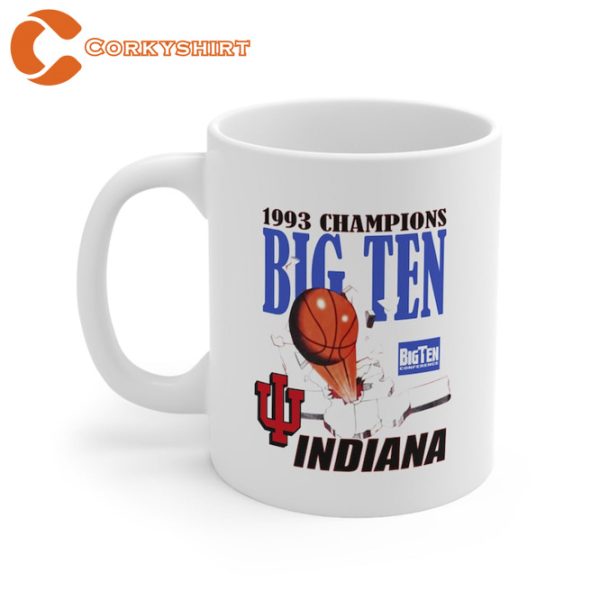 Indiana University Hoosiers Basketball Champions Coffee Mug