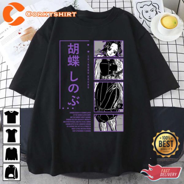 Introduction Shinobu Demon Hunter Kimetsu No Yaiba Unisex T-Shirt