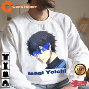 Isagi Yoichi The Stricker Blue Lock Unisex T-Shirt