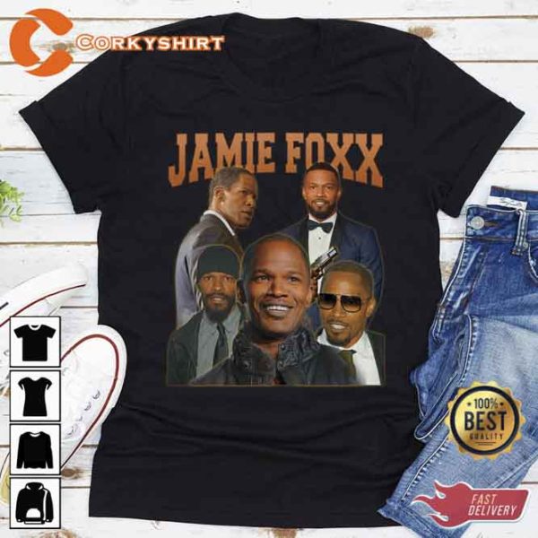 Jamie Foxx Fan American Actor Comedian Singer T-shirt