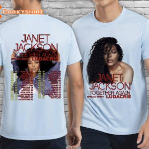 Janet Jackson 2023 Tour T Shirt Janet Tour 2023 Tee
