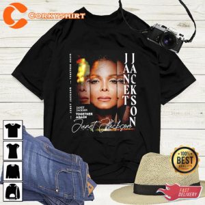 Janet Jackson Signature Together Again Tour 2023 T-Shirt Gift For Fan