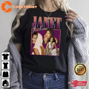 Janet Jackson Singer Unisex T-Shirt Gift For Fan