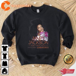 Janet Jackson Together Again Tour 2023 Tee Sweatshirt Hoodie Gift For Fan