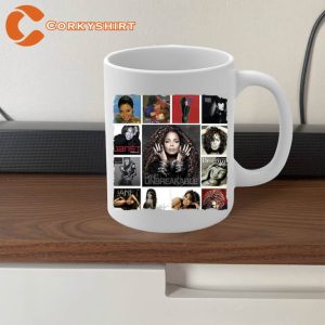 Janet Jackson Tour 2023 Concert Dates Coffee Mug Print