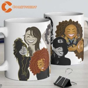 Janet Jackson Tour Album Covers Ceramic Coffee Mug