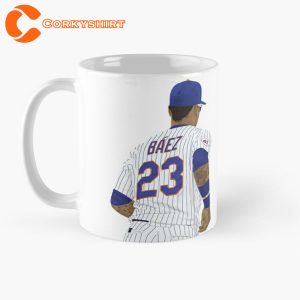 Javier Báez 23 Detroit Tigers of Major League Baseball Coffee Mug
