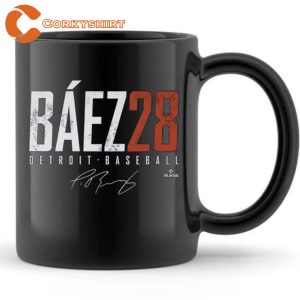 Javier Baez El Mago 28 Detroit Tigers Coffee Mug