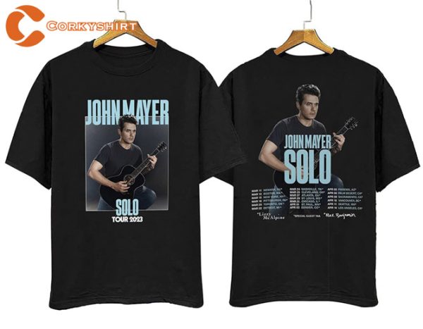 John Mayer Solo North American Concert 2023 Shirt