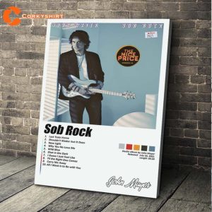 John Mayer Solo Tour Sob Rock Album Tracklist Poster
