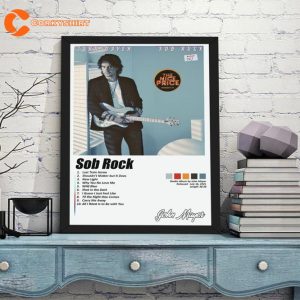 John Mayer Solo Tour Sob Rock Album Tracklist Poster