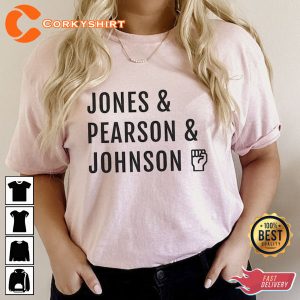 Jones Pearson Johnson I Stand With the Tennessee 3 Protest Shirt