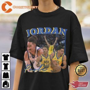 Jordan Poole Player MVP Classic Retro 90s Graphic Shirt