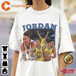 Jordan Poole Player MVP Classic Retro 90s Graphic Shirt