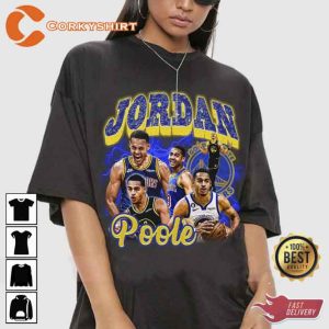 Jordan Poole Warriors’s Star Basketball Vintage 90s Shirt